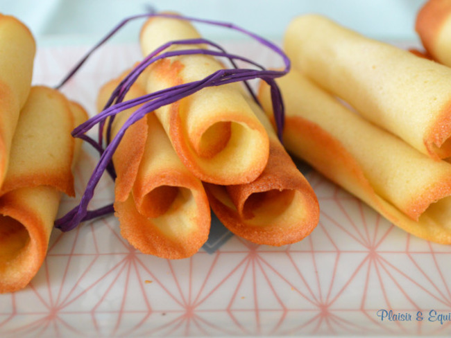Cigarettes russes pour utiliser les blancs d&amp;#39;oeufs - Recette par ...