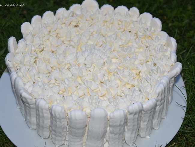 vacherin glacé vanille