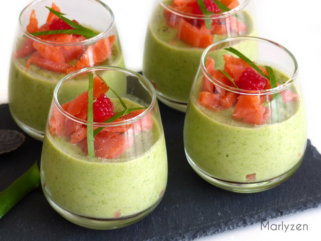 Mousse D Asperge Au Saumon Fumé Weight Watchers