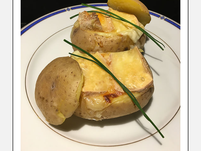 Pomme de terre façon raclette - Recette par Audecuisine