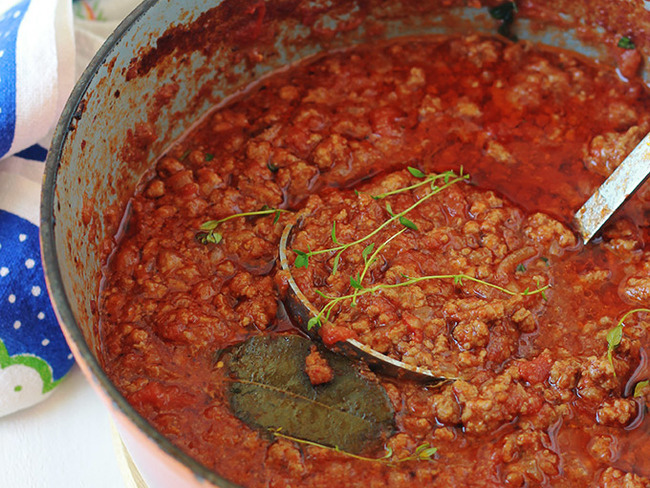 Sauce tomate bolognaise Sauce tomate bolognaise