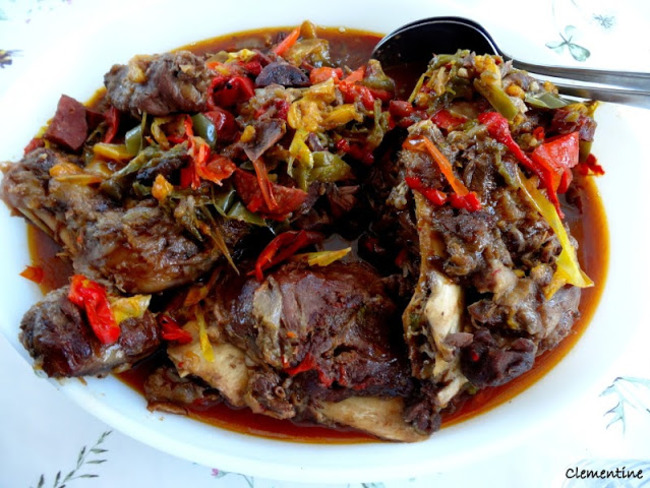 Joues de porc braisées à la Catalane - Recette par Clementine
