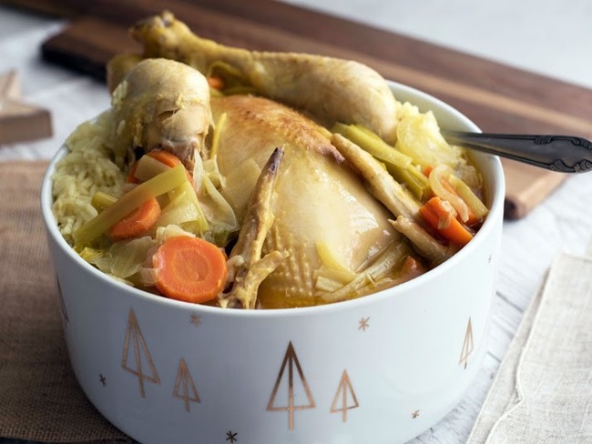 Temps De Cuisson Poule Au Pot Cocotte Minute Poule au pot : un indémodable plat d'hiver - Recette par Elise dit à table