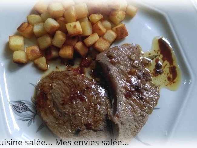Cuissot de chevreuil au four - Recette par Ma cuisine salée...Mes