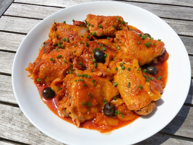 Recette Haut De Cuisse De Poulet En Sauce Tomate Hauts de cuisse de poulet au chorizo - Recette par PHILANDCOCUISINE