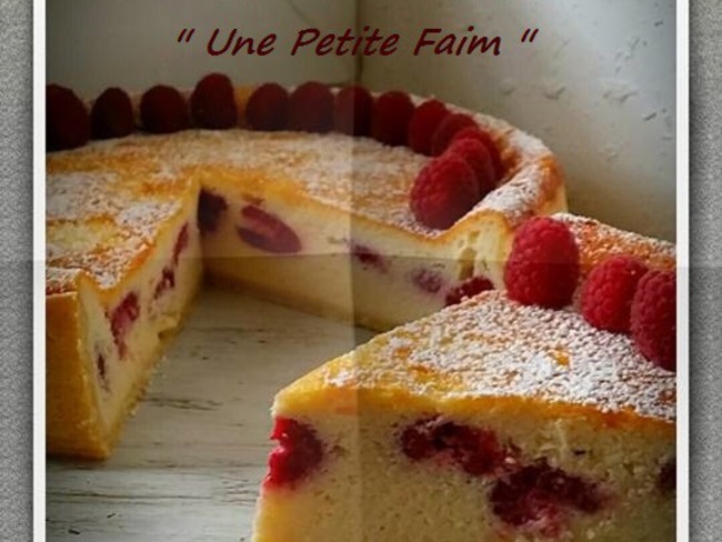 Tarte A La Ricotta Aux Framboises Recette Par Une Petite Faim