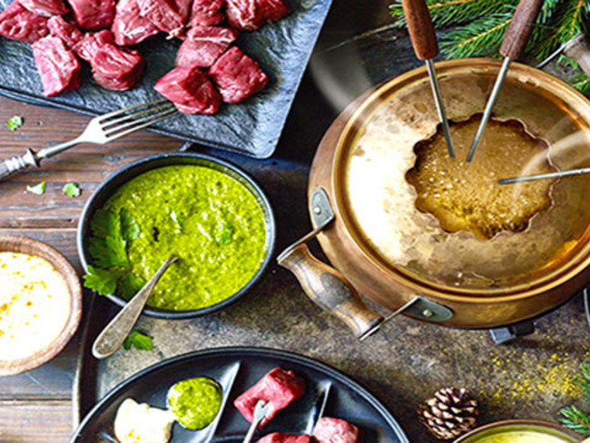 La fondue bourguignonne et ses sauces - Recette par MonEpicierduTerroir