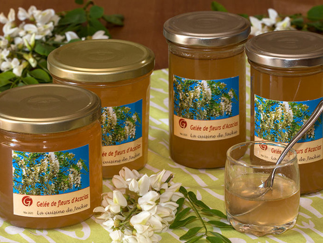 Gelée de fleurs d'acacia - Recette par Jackie