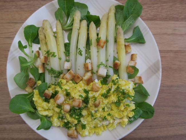 Quel Vin Avec Les Asperges Blanches Mayonnaises