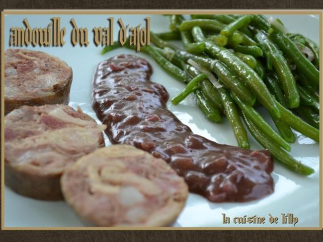 La véritable andouille du Val-d'Ajol - Recette par La cuisine de Lilly