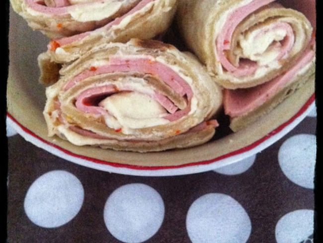 Wraps Jambon Fromage - Recette par 1001 Gourmandises