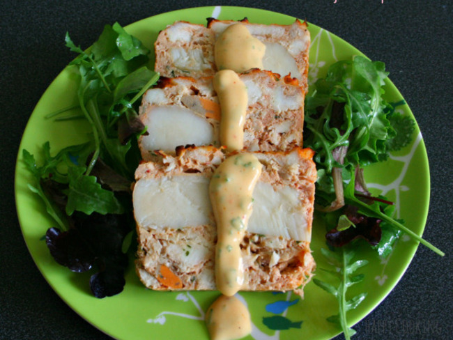 Terrine de lotte et Saint-Jacques à servir froide avec une ...