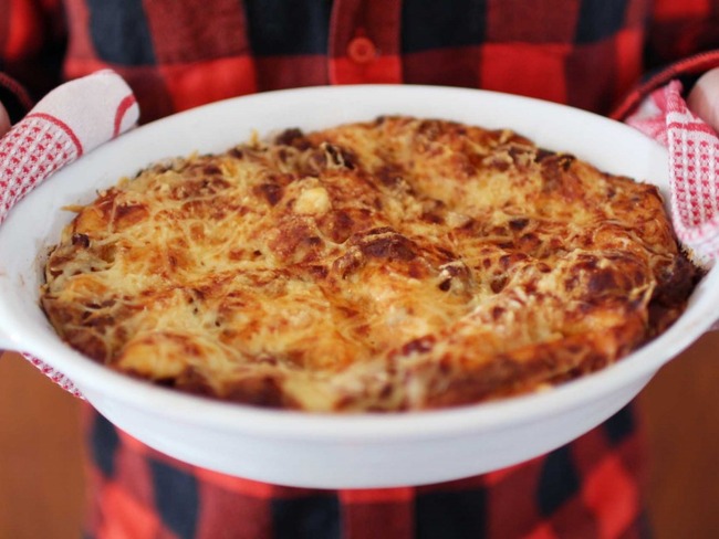 Lasagnes au porc et au vin rouge - Recette par Royal Chill