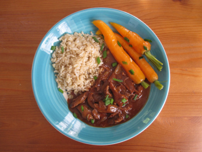 Ragoût de canard à la grenade - Recette par Tortore