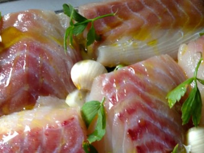 Dos de lieu noir à la livèche - Recette par Papa en Cuisine